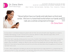 Tablet Screenshot of drdanastern.com